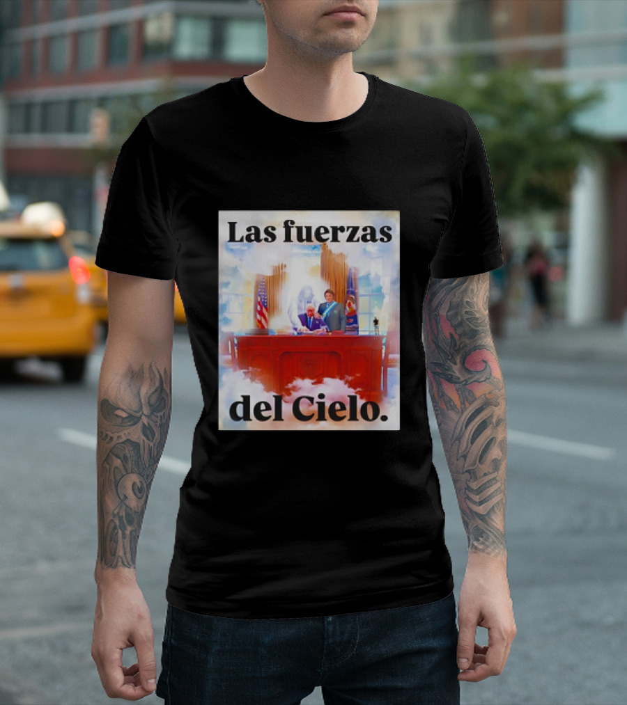 Las Fuerzas del Cielo Argentina Heavenly Support T-Shirt