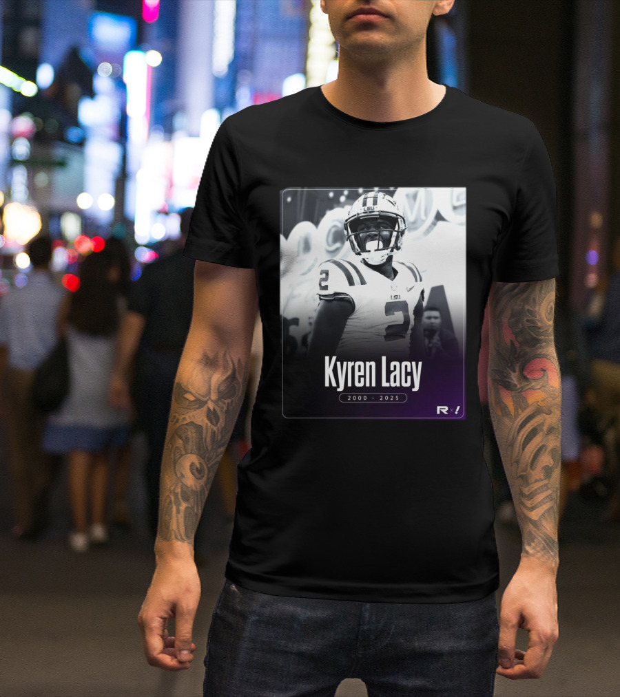 LSU Kyren Lacy 2000-2025 T-Shirt