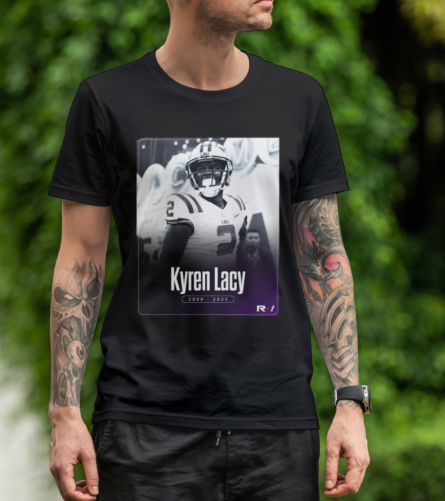 LSU Kyren Lacy 2000-2025 T-Shirt