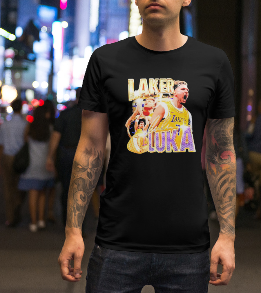 Laker Luka Doncic Lakers Basketball Vintage Style T-Shirt