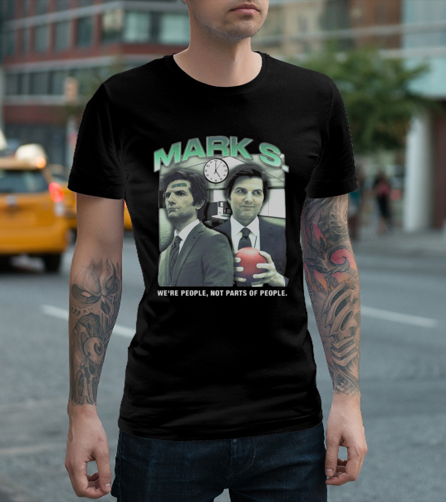 Mark S. Office We're People Not Parts of People T-Shirt