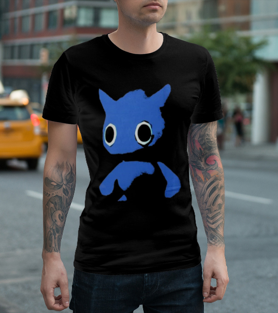 Mamono World Big Blue Creature T-Shirt