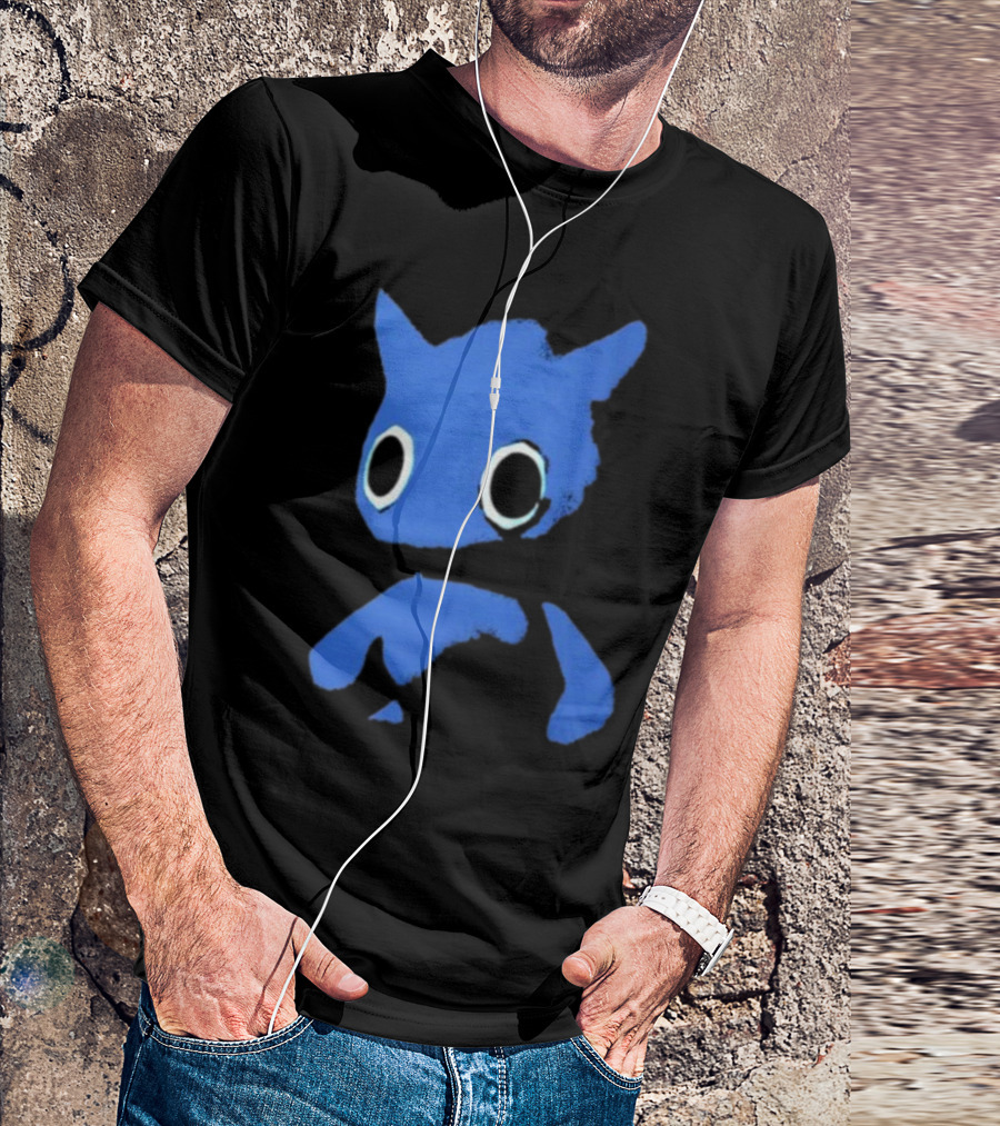Mamono World Big Blue Creature T-Shirt
