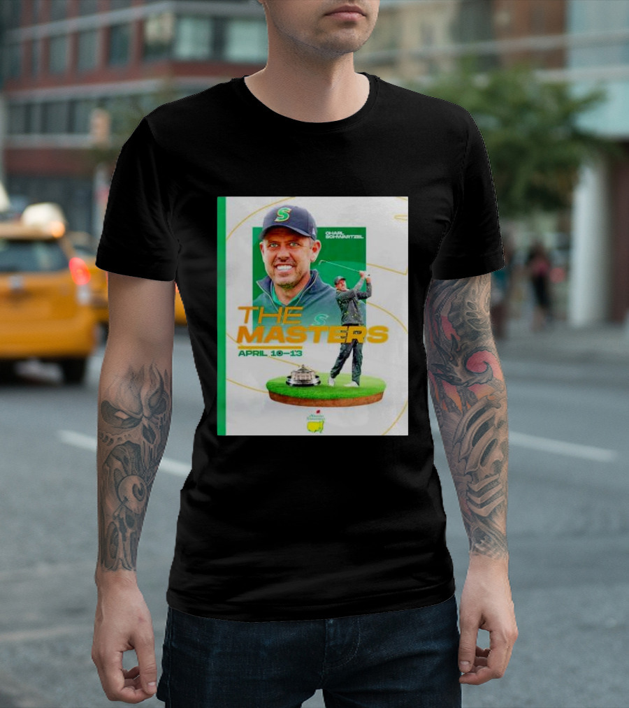 Charl Schwartzel The Masters April 10-13 T-Shirt