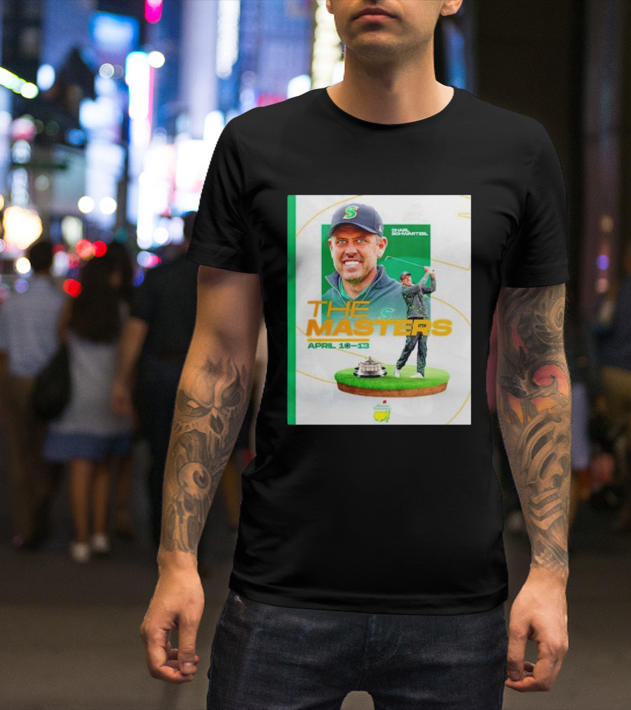 Charl Schwartzel The Masters April 10-13 T-Shirt