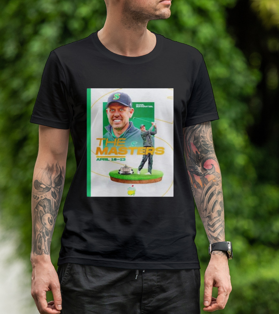 Charl Schwartzel The Masters April 10-13 T-Shirt