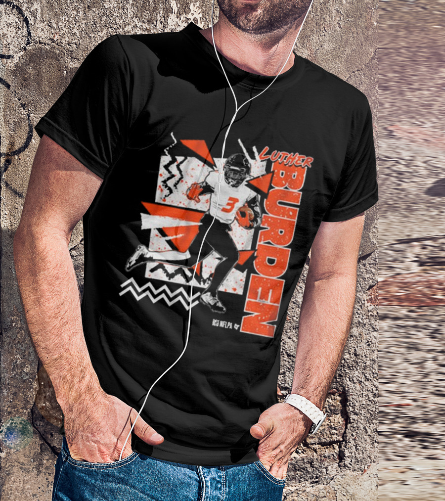 Luther Burden Number 3 Chicago 90s Style T-Shirt
