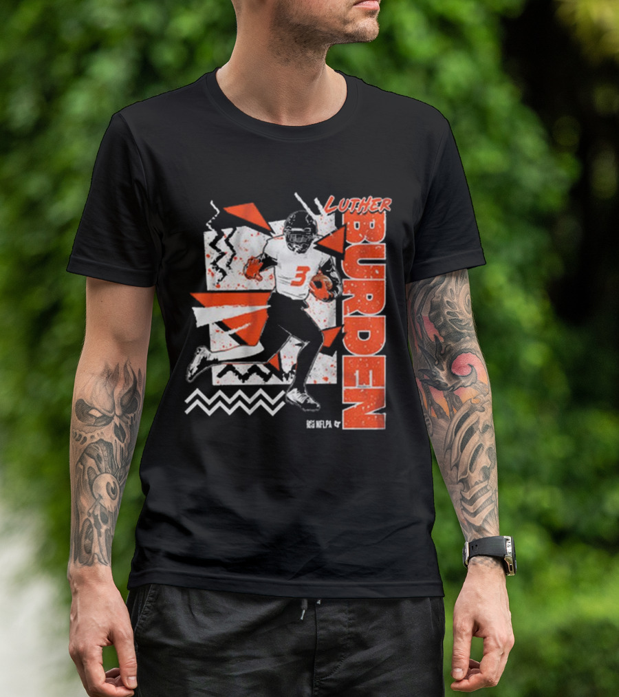 Luther Burden Number 3 Chicago 90s Style T-Shirt