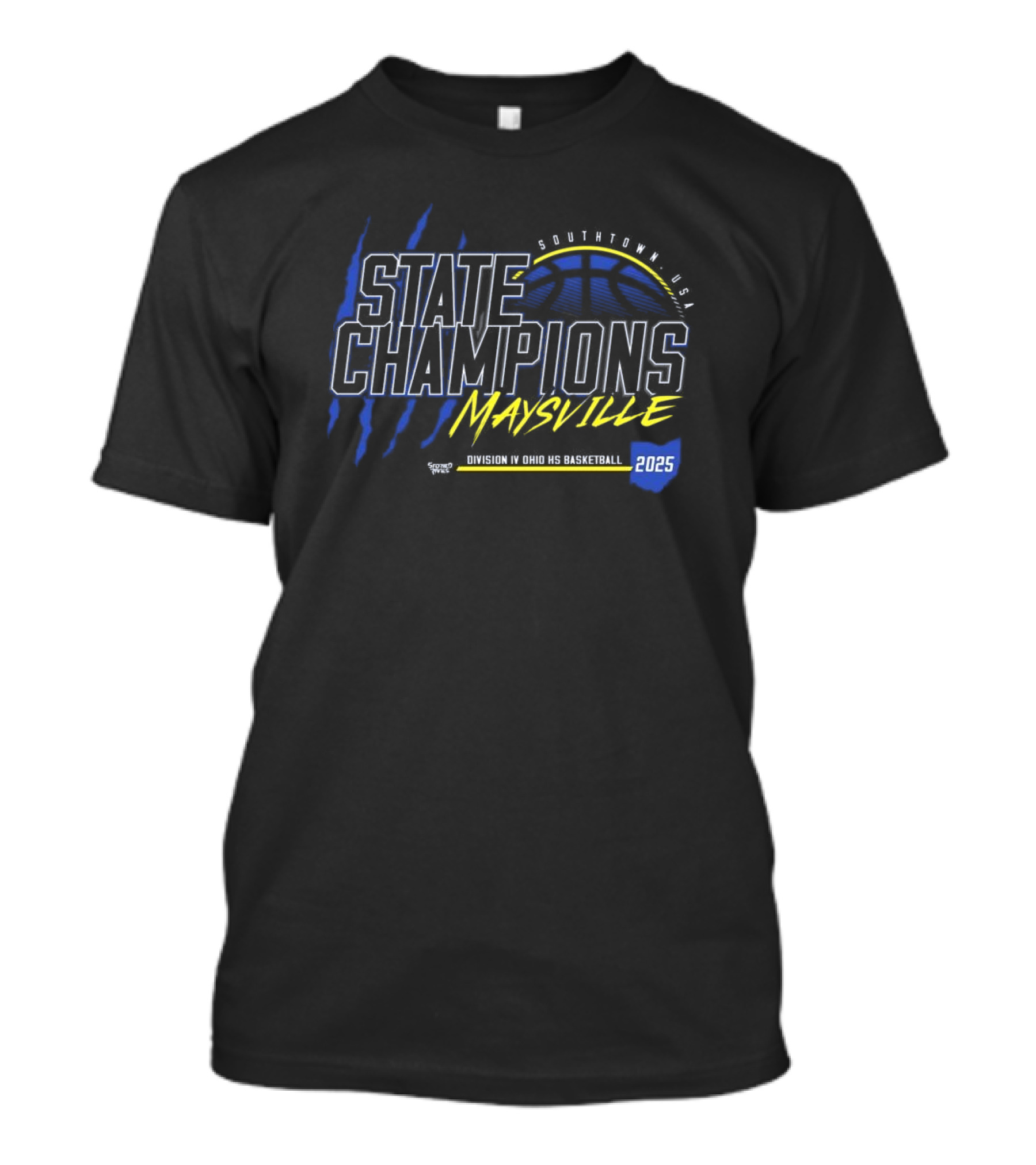 Maysville Panthers State Champions Division IV Ohio Basketball 2025 T-Shirt