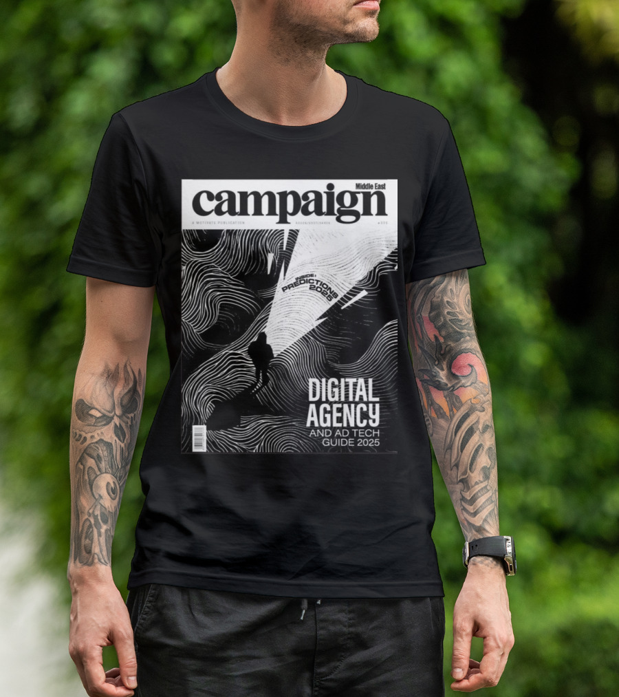 Campaign Middle East A Motivate Publication Inside Predictions 2025 Digital Agency And Ad Tech Guide 2025 T-Shirt