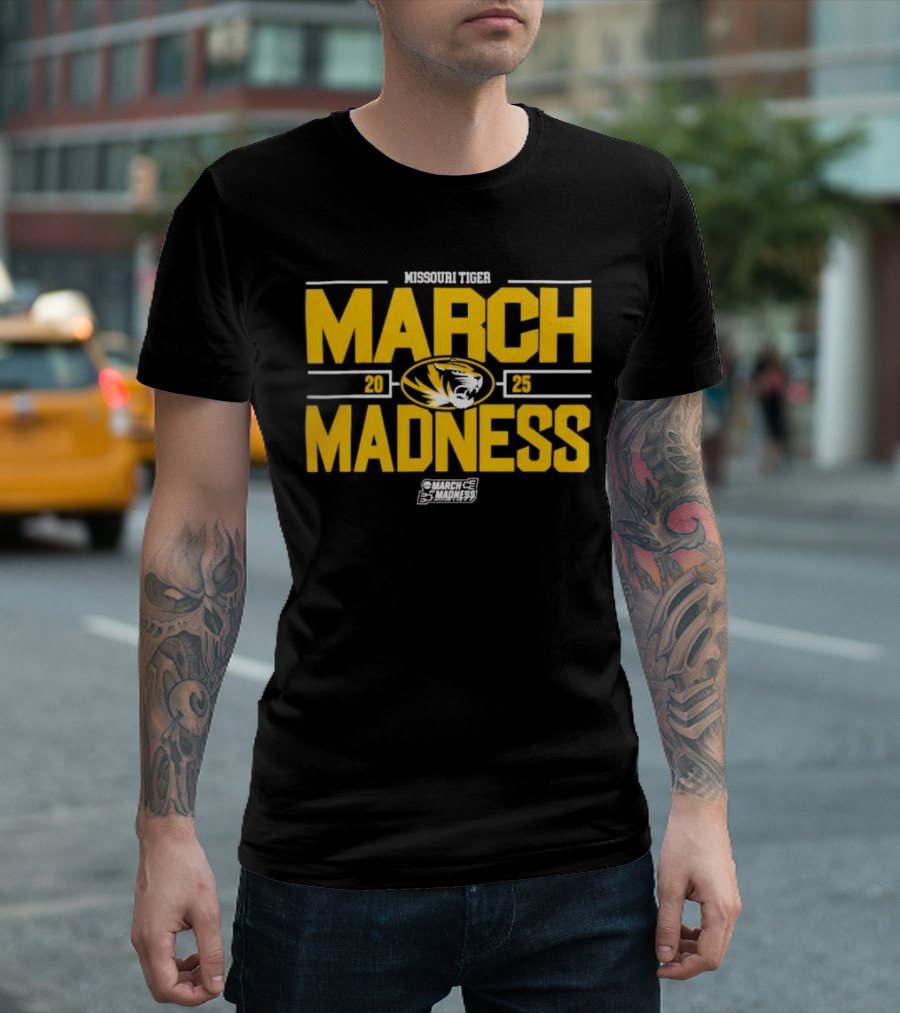 Missouri Tigers March Madness 2025 T-Shirt