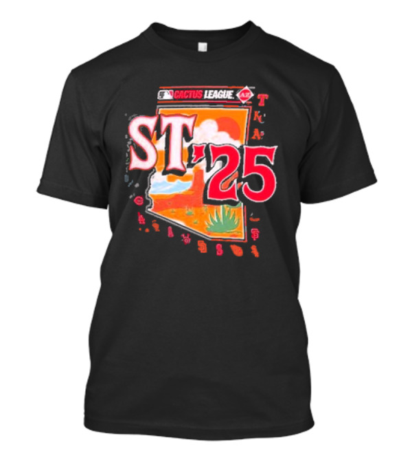 MLB 2025 Spring Training Cactus League Arizona ST25 T-Shirt