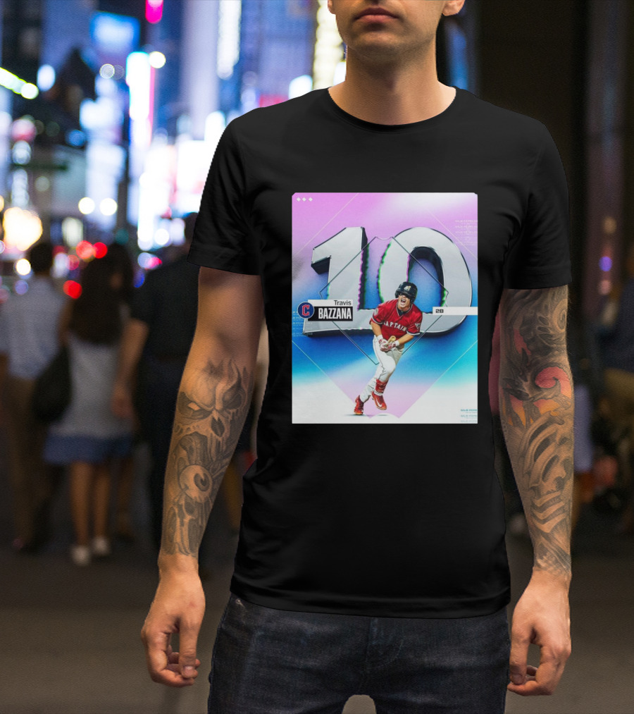 MLB Travis Bazzana Cleveland Guardians Top 10 Prospects T-Shirt