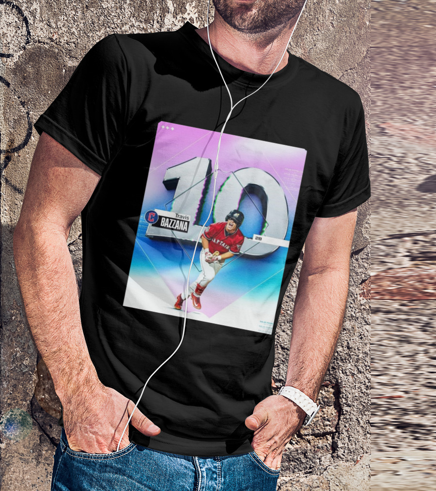 MLB Travis Bazzana Cleveland Guardians Top 10 Prospects T-Shirt