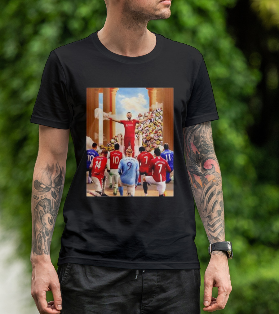 Liverpool FC Mohamed Salah Premier League Goals Tribute T-Shirt