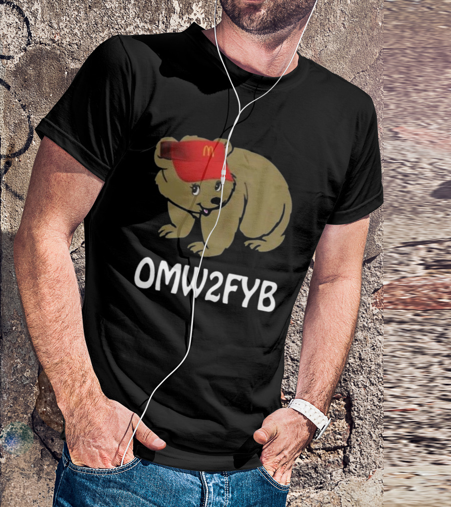 OMW2FYB Bear With Red Cap T-Shirt