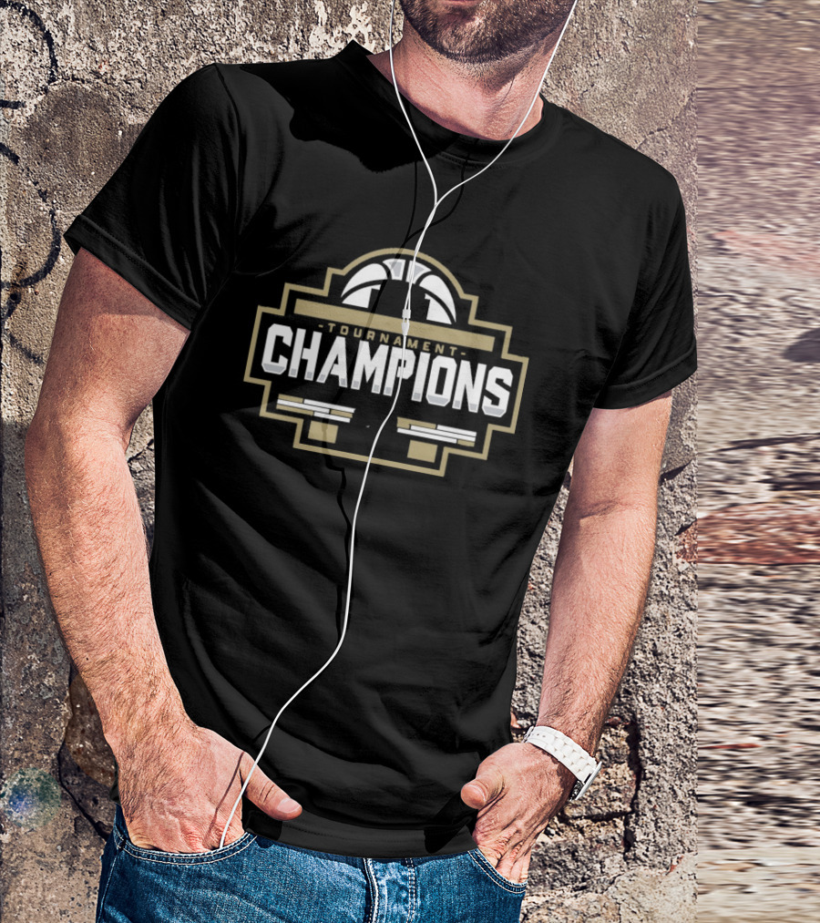 Navy Midshipmen Patriot League 2025 Men's Basketball Champion T-Shirt