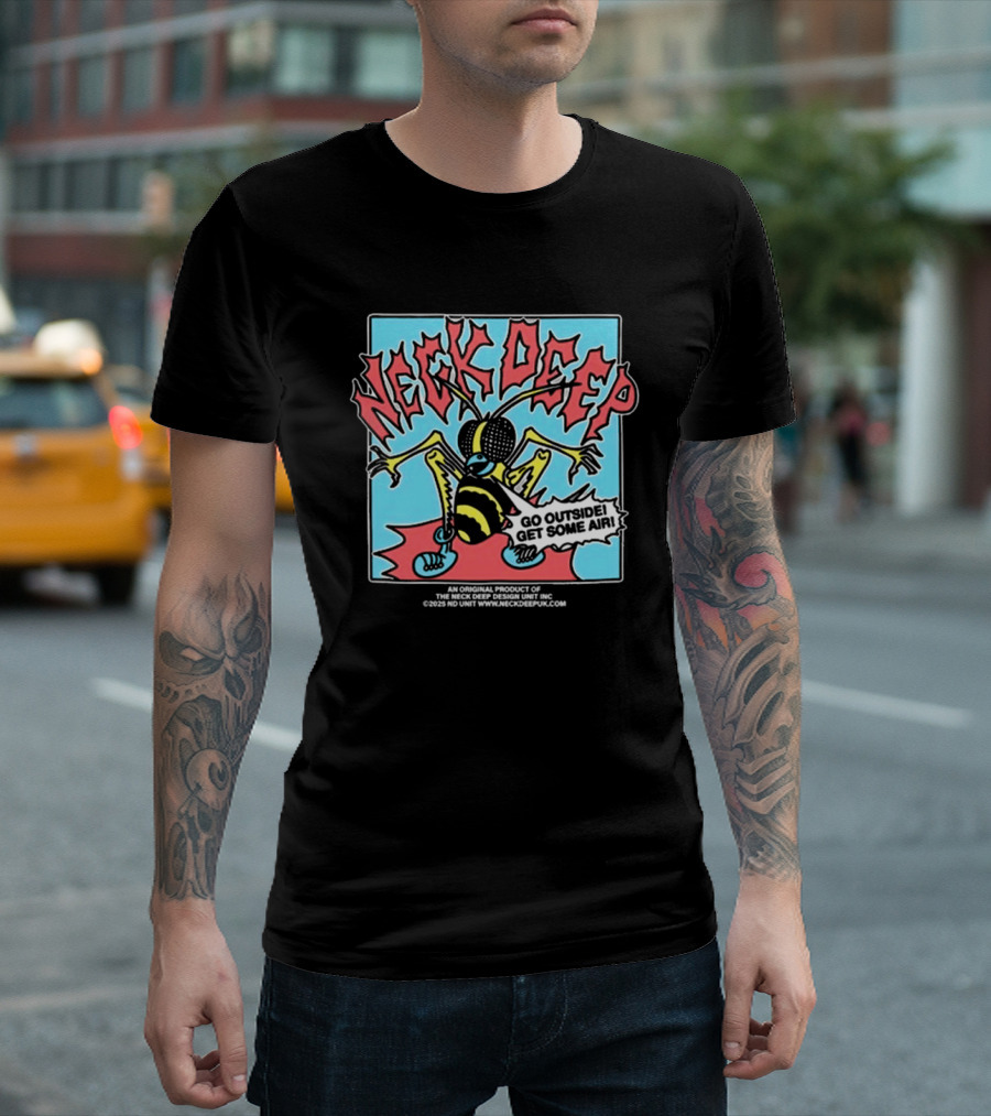 Neck Deep Go Outside New T-Shirt