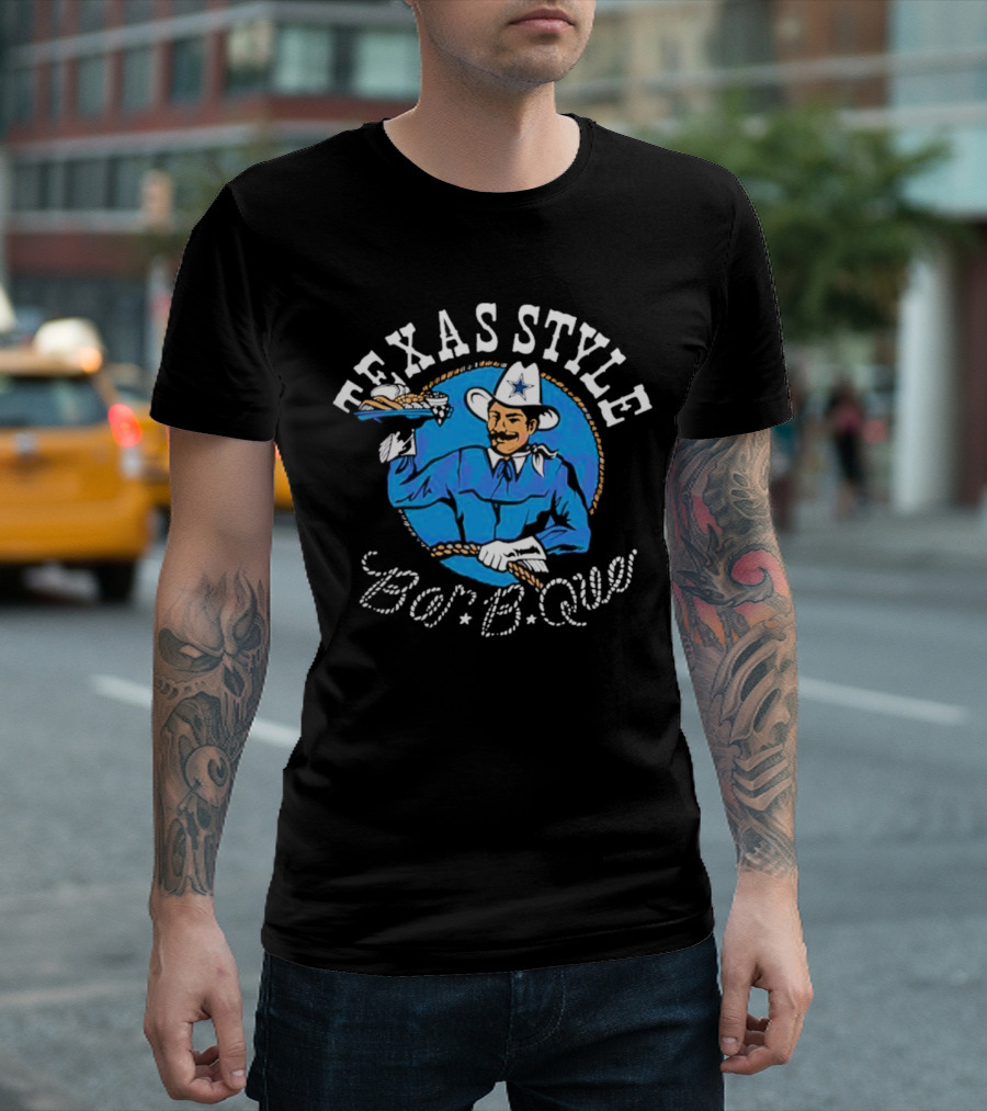 Texas Style Bar-B-Que Cowboys T-Shirt