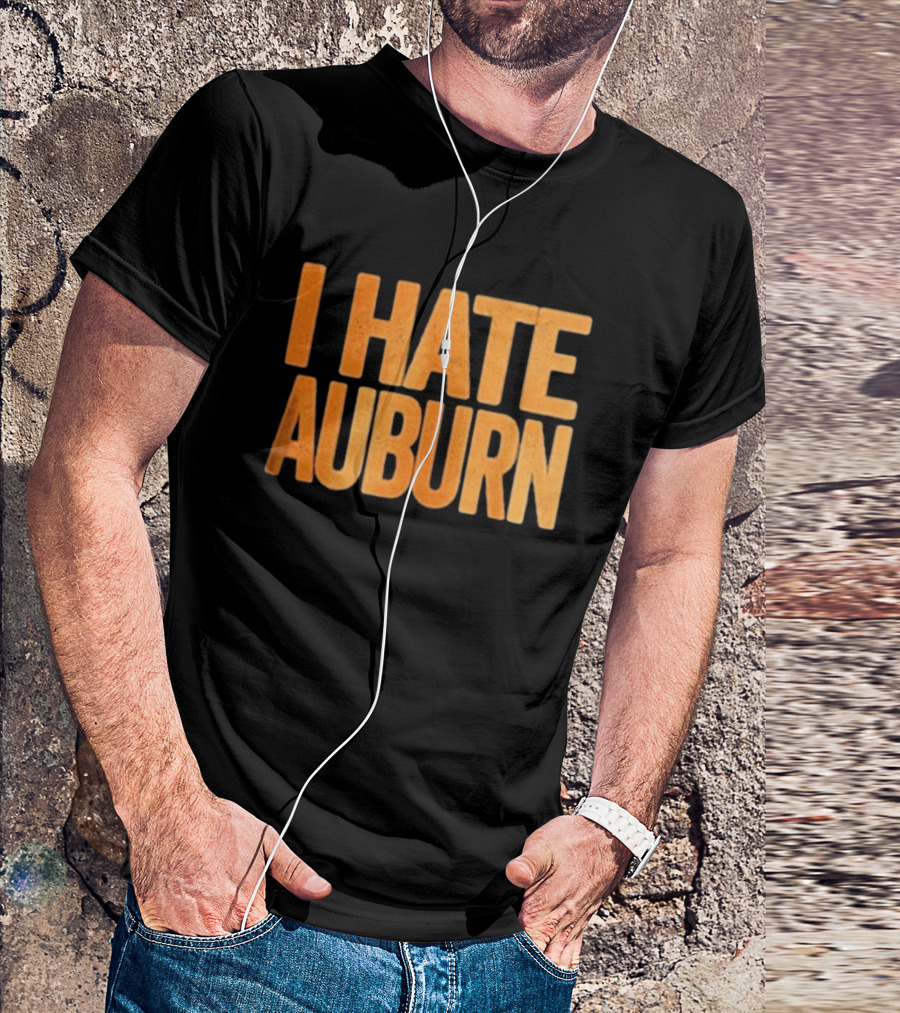 Tennessee Volunteers I Hate Auburn Rivalry T-Shirt