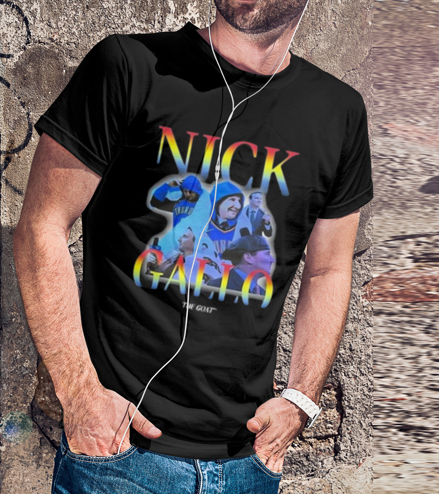 Nick Gallo Thunder The Goat T-Shirt