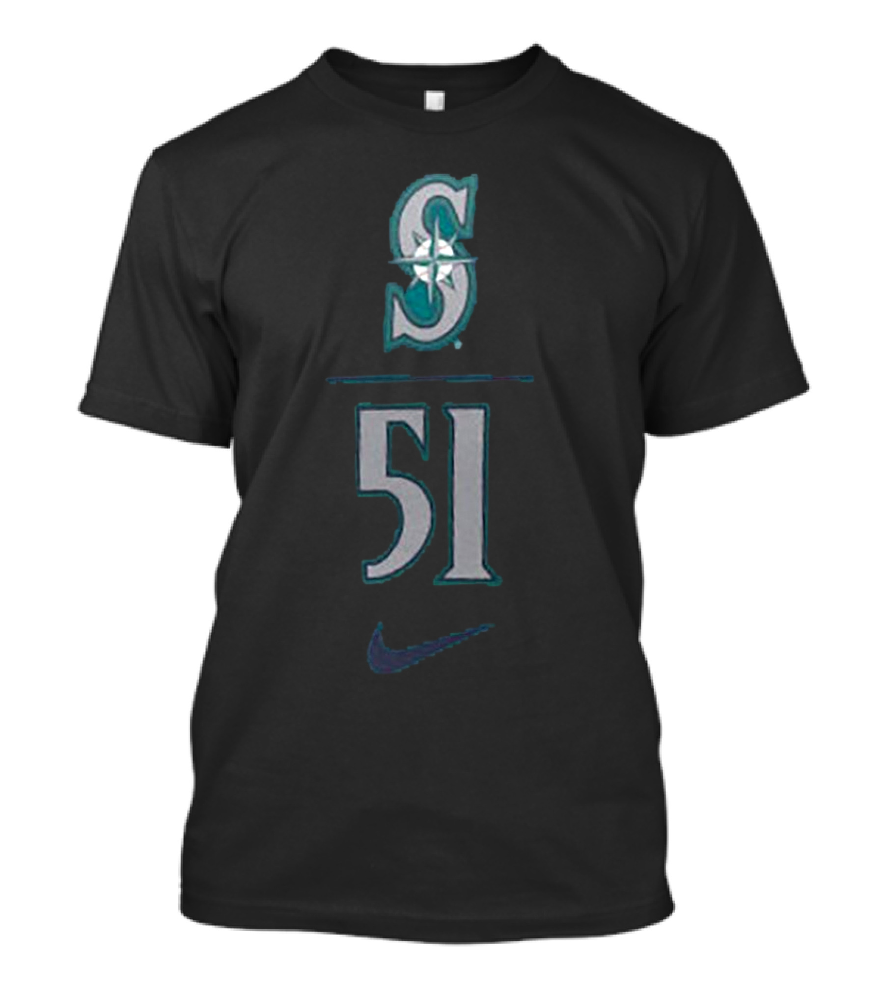 Nike Ichiro Suzuki Seattle Mariners 51 Hall Of Fame 2025 T-Shirt