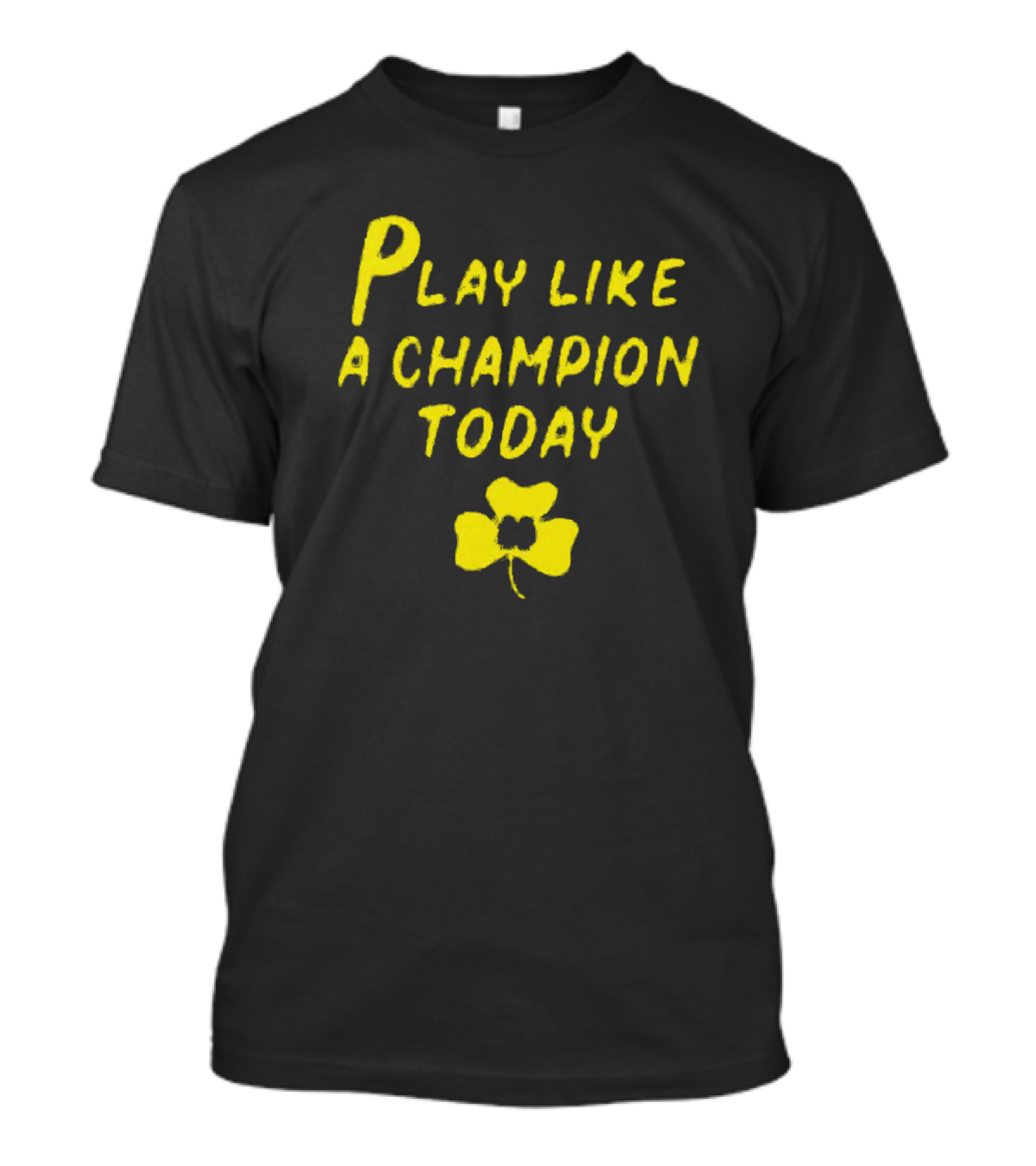Notre Dame Fighting Irish Play Like A Champion Today Clover 2025 T-Shirt