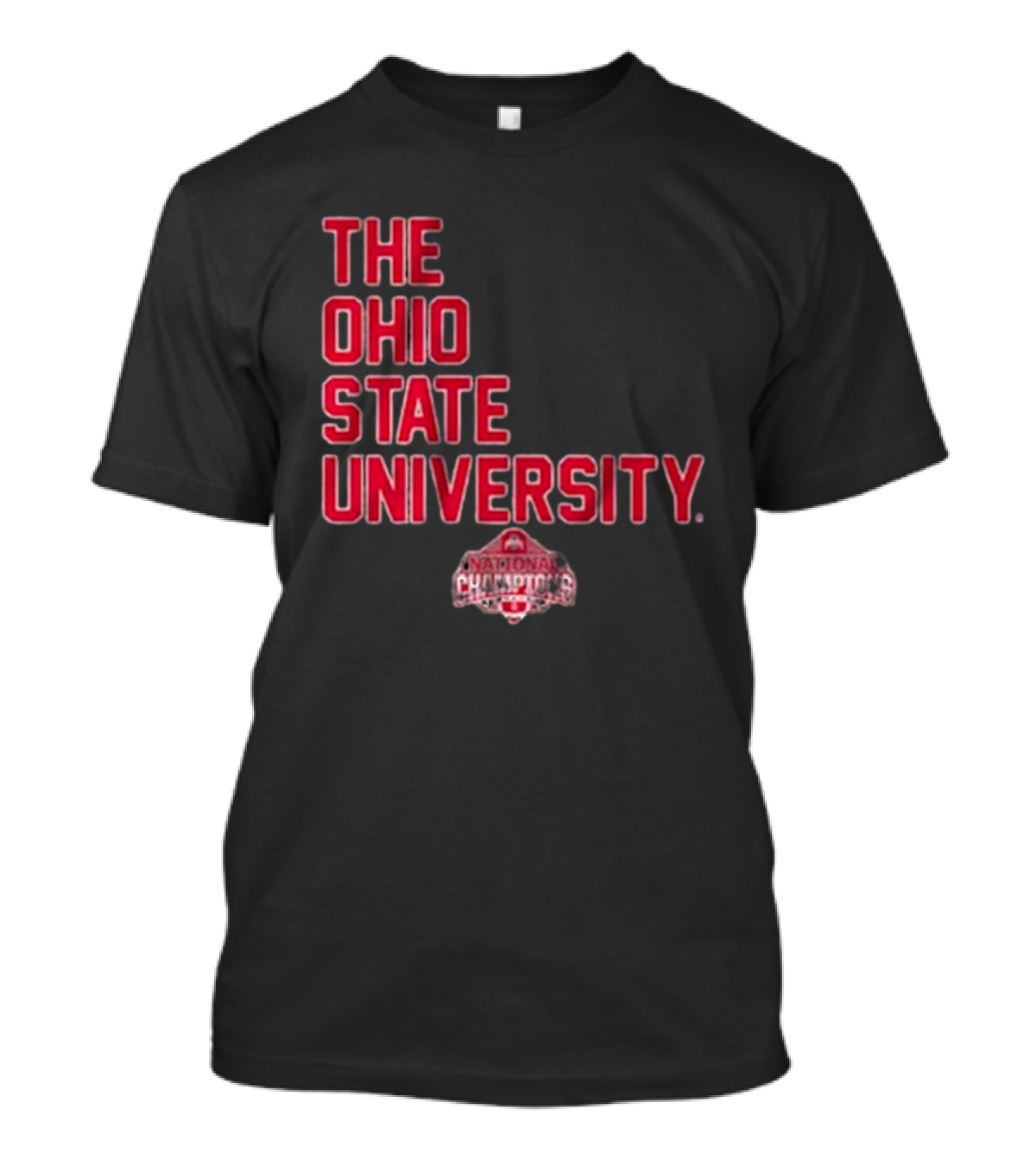 Ohio State Buckeyes 2024 The Ohio State University Football National Champions Victory Celebration T-Shirt