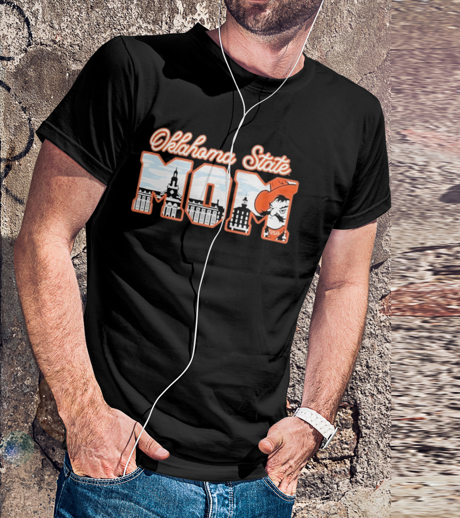Oklahoma State Mom Campus Cowboys OSU Iconic Imagery T-Shirt