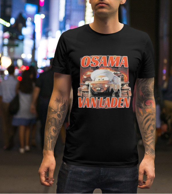 Osama Van Laden Cars Parody T-Shirt