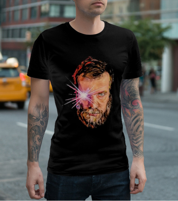 Partisan Records John Grant Boy From Michigan Intense Artistic Portrait T-Shirt