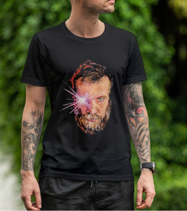 Partisan Records John Grant Boy From Michigan Intense Artistic Portrait T-Shirt