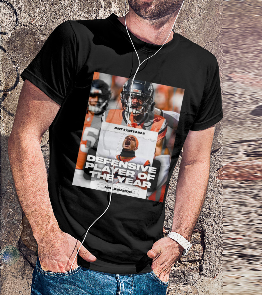 Pat Surtain II Denver Broncos 2024 NFL Awards Defensive Player Of The Year T-Shirt