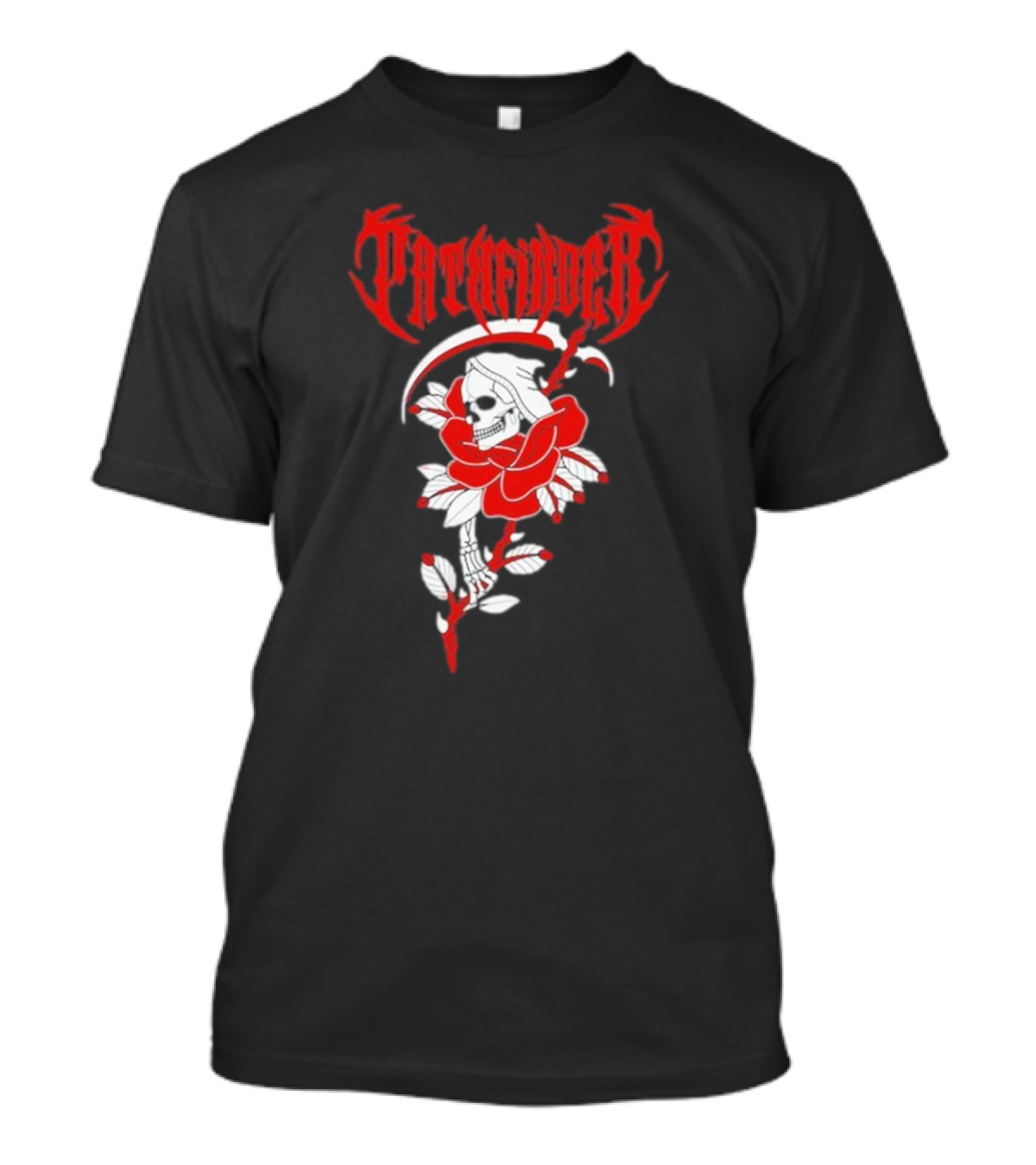 Pathfinder Reaper Skull Rose T-Shirt