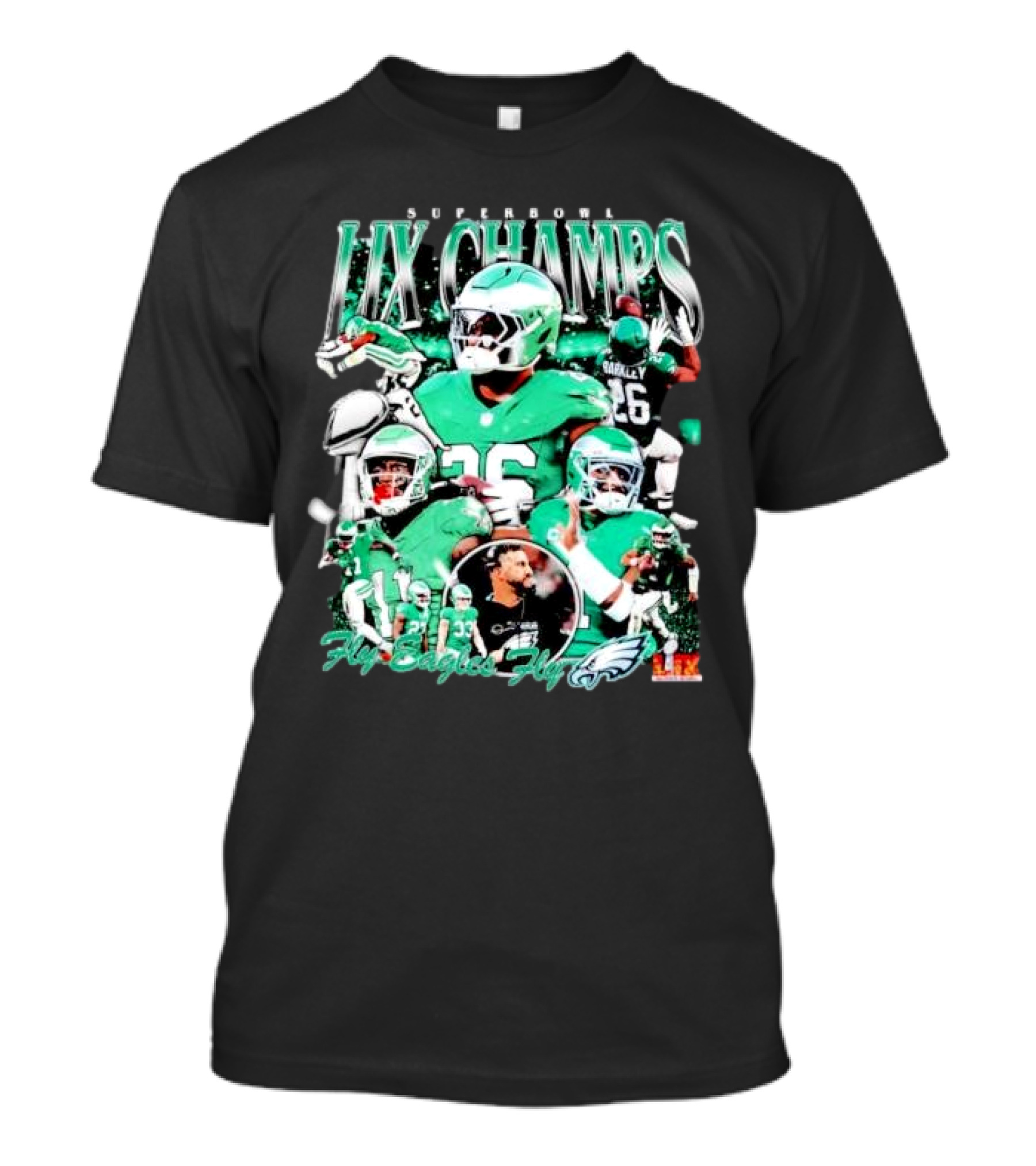 Super Bowl LIX Champs Philadelphia Eagles Fly Eagles Fly Vintage T-Shirt