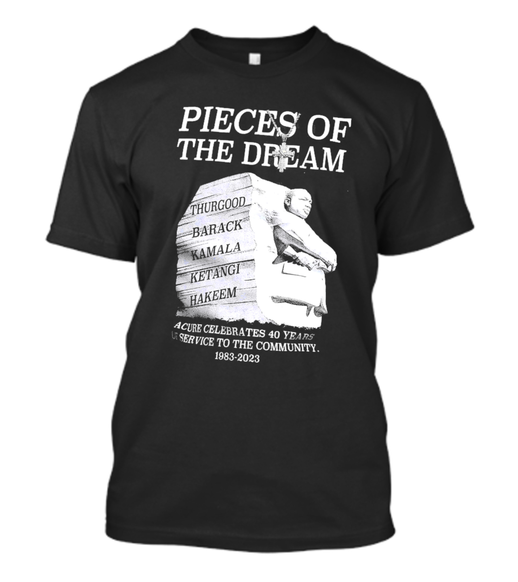 Pieces Of The Dream Celebrate 40 Years 1983-2023 Harford Balboa Karma Outland Dharam T-Shirt
