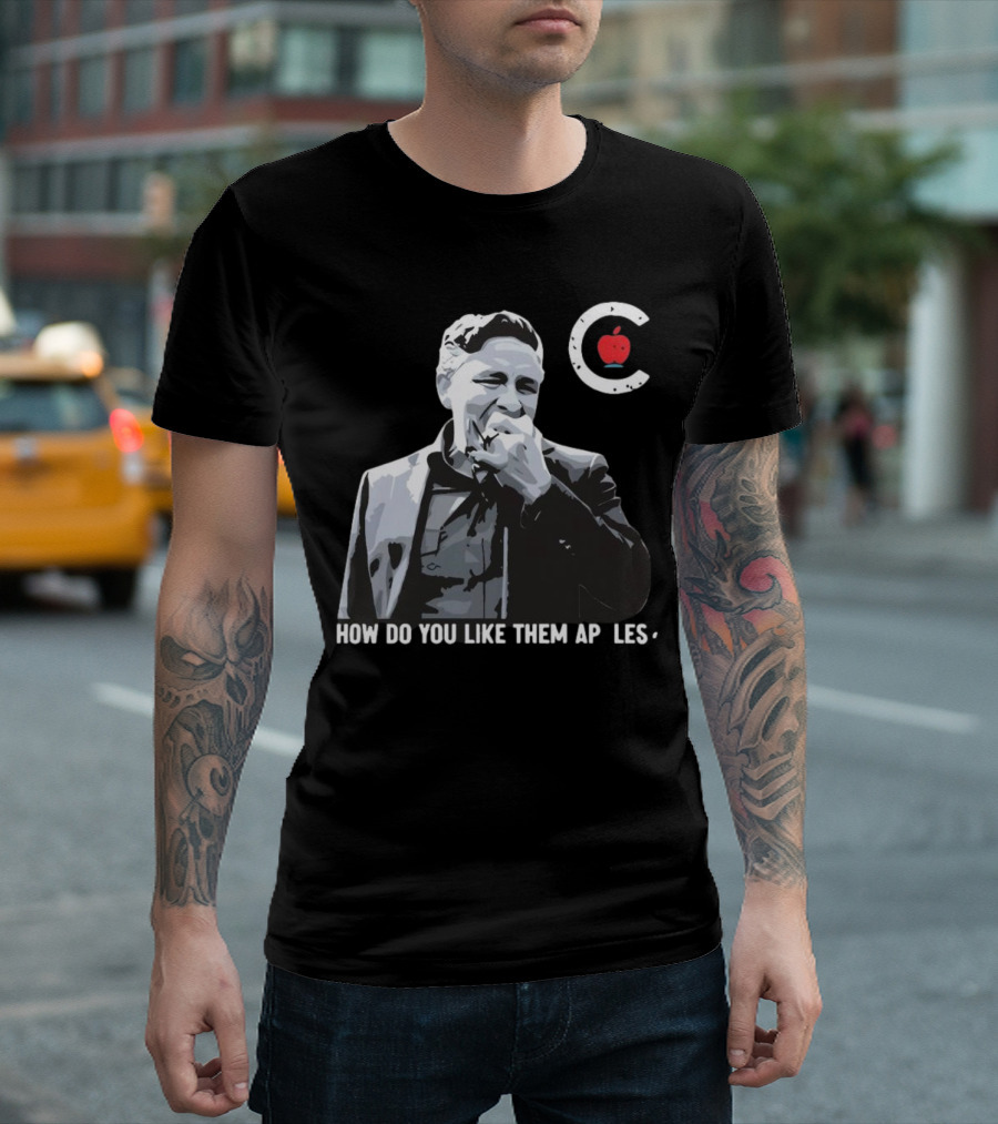 Pierre Poilievre Eating Apples How Do You Like Them Apples T-Shirt