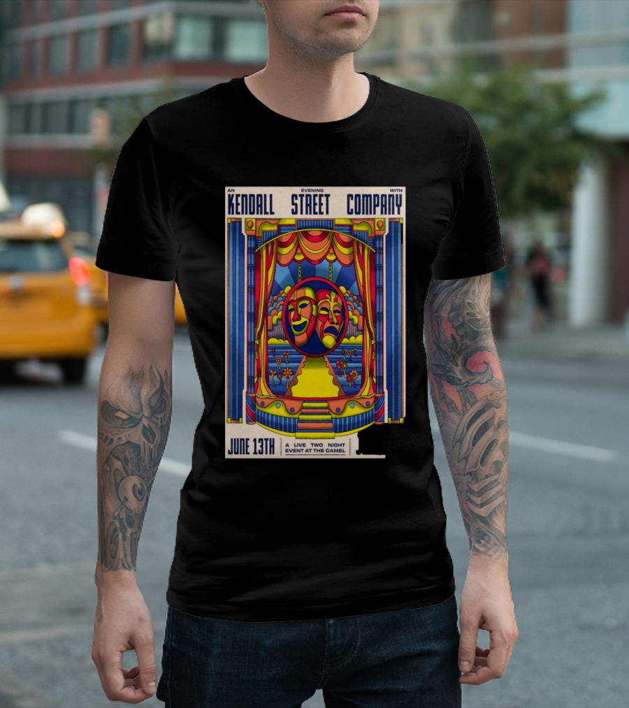 Kendall Street Company Live Two Night Event Richmond VA June 13th The Camel T-Shirt