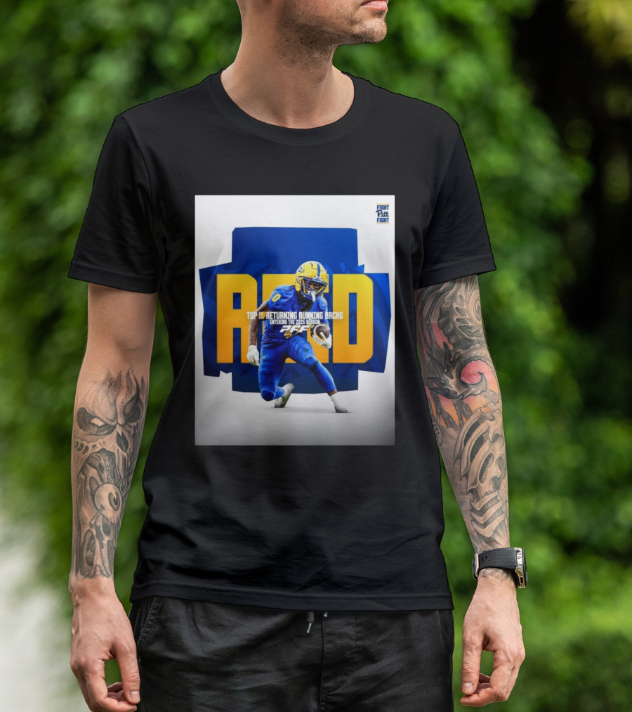 Pitt Panthers Football Fight Top 10 Returning Running Backs PFF Entering 2025 Season T-Shirt