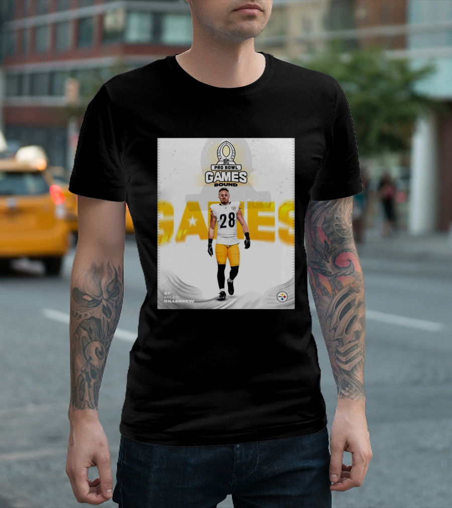 Pittsburgh Steelers NFL Pro Bowl Games Bound Miles Killebrew 2025 T-Shirt