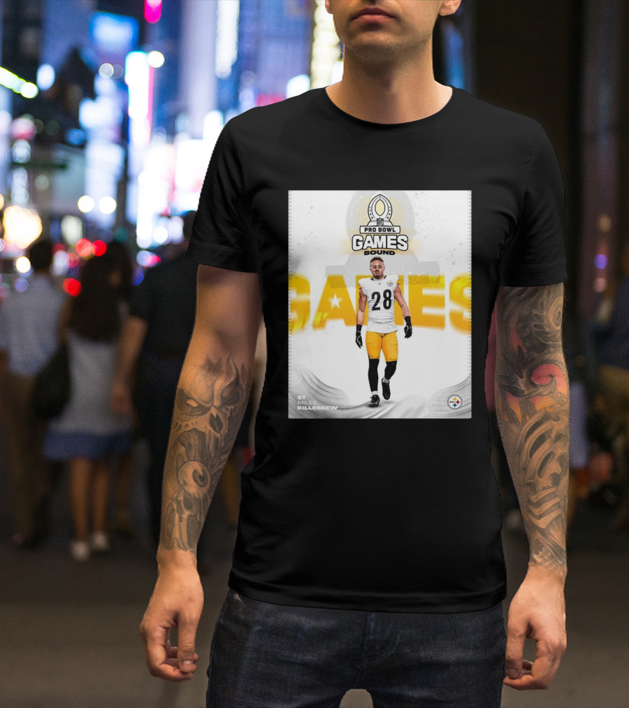 Pittsburgh Steelers NFL Pro Bowl Games Bound Miles Killebrew 2025 T-Shirt