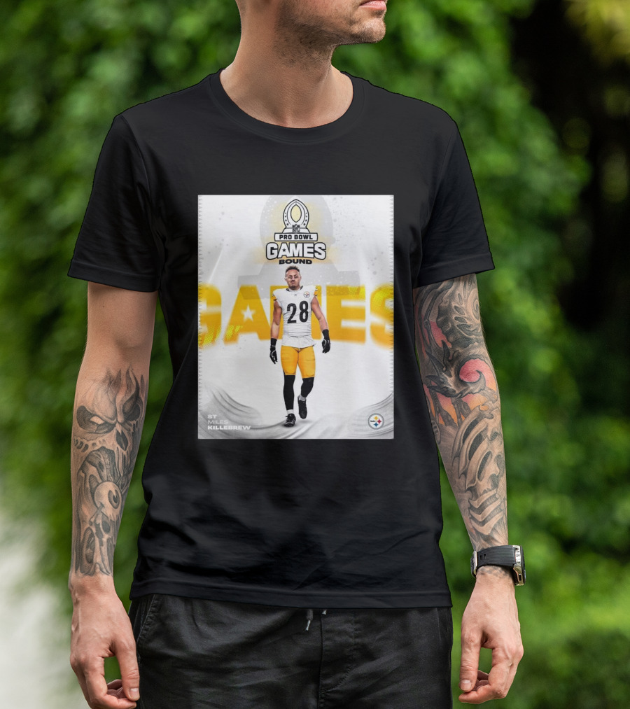 Pittsburgh Steelers NFL Pro Bowl Games Bound Miles Killebrew 2025 T-Shirt