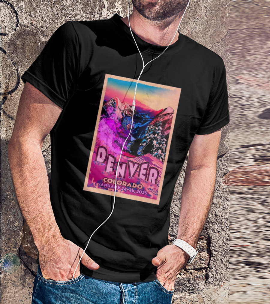 Billy Strings Denver Colorado January 24-26 2025 Ball Arena T-Shirt