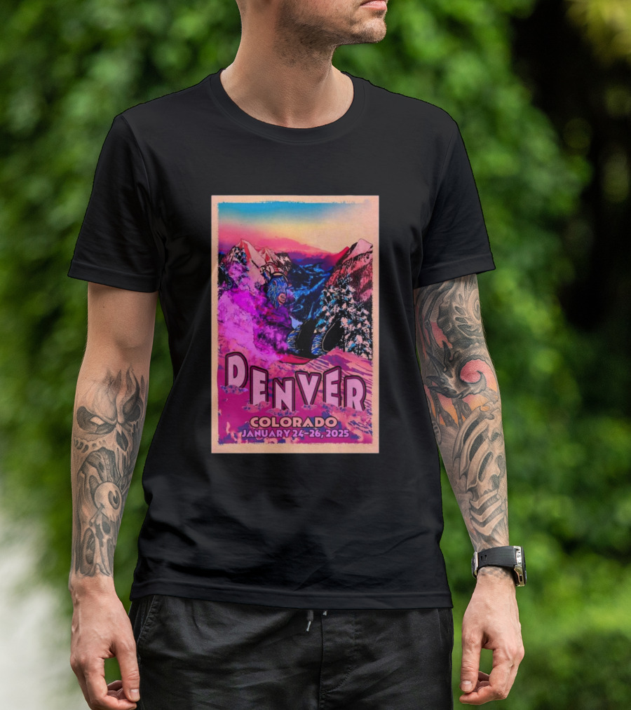 Billy Strings Denver Colorado January 24-26 2025 Ball Arena T-Shirt