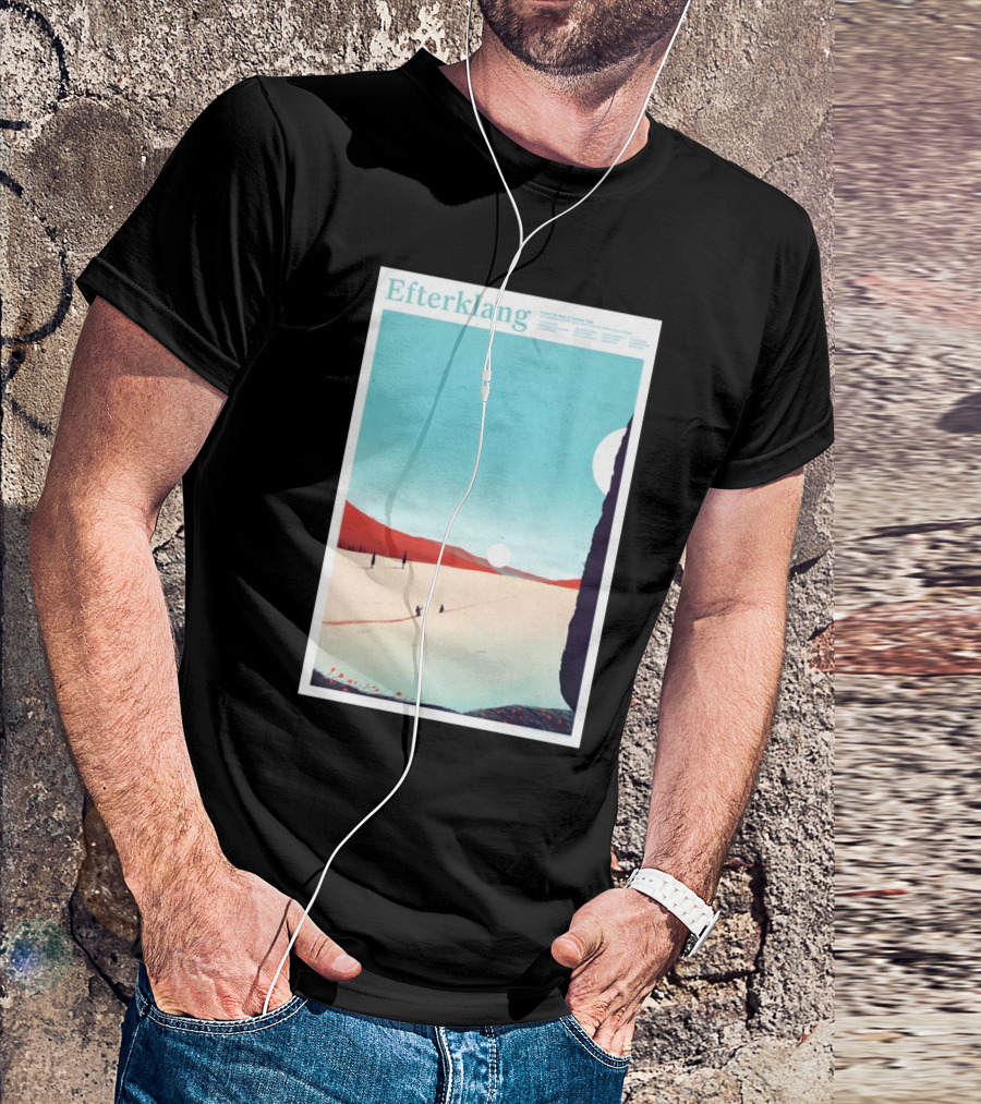 Efterklang Things We Have In Common Tour 2025 Desert Landscape Scene T-Shirt
