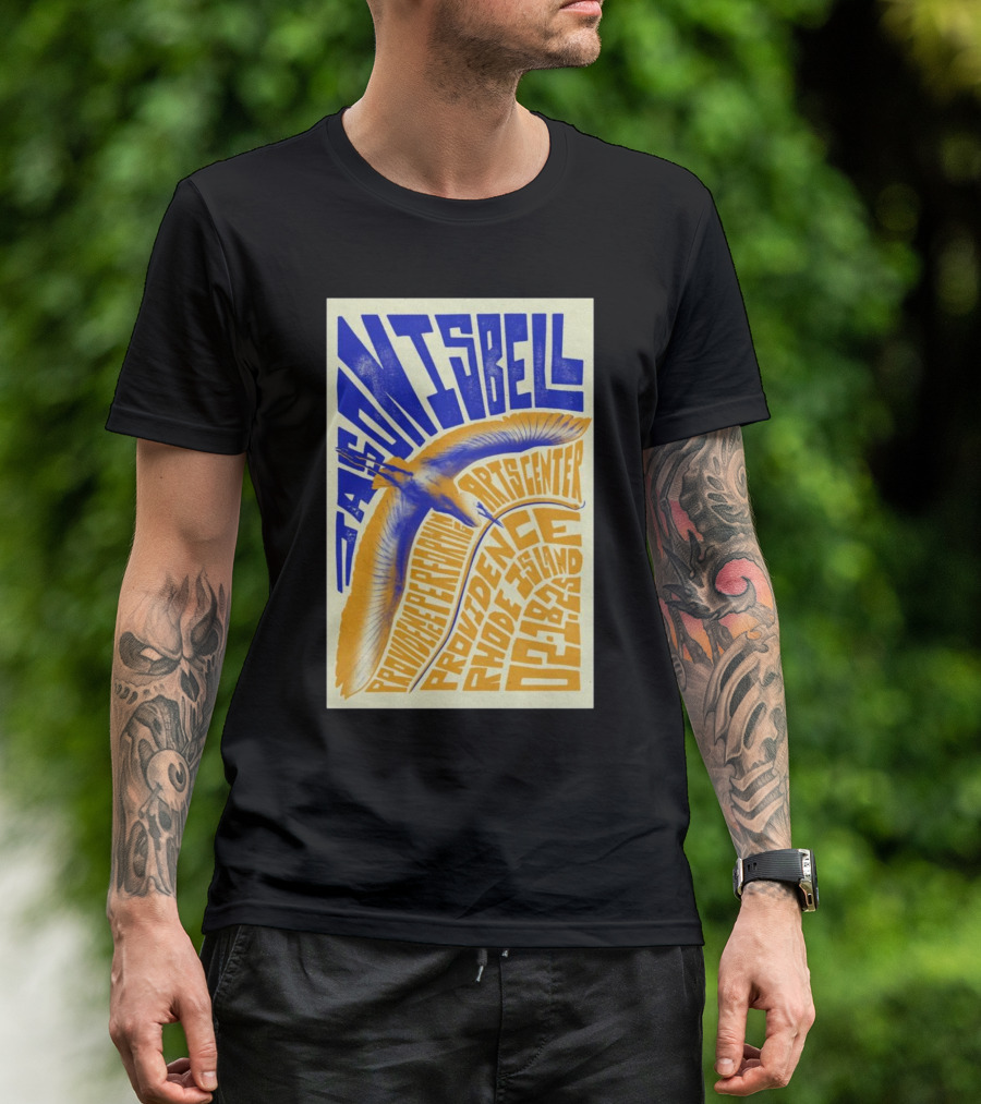 Jason Isbell Providence Performing Arts Center Rhode Island February 18 2025 Seagull Design T-Shirt