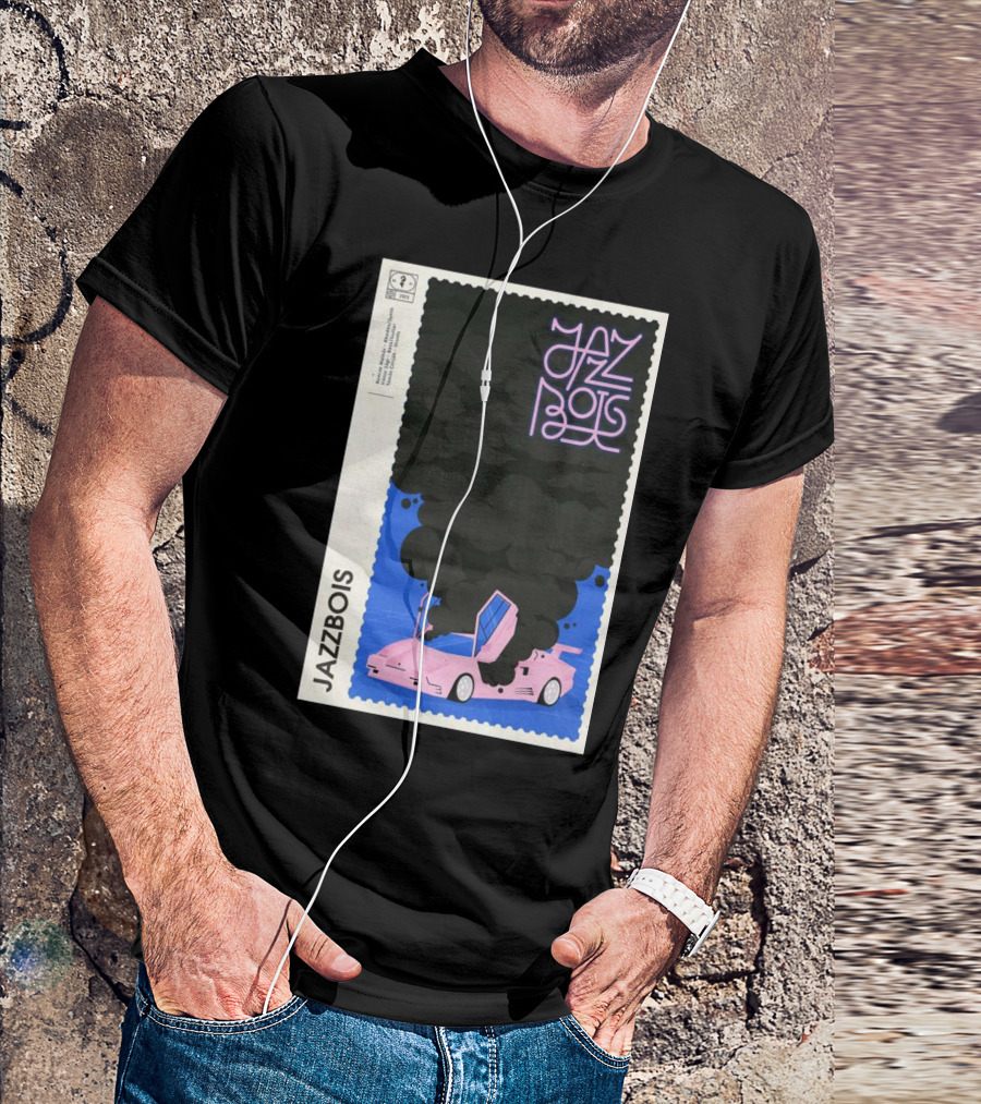 Jazzbois February 6 2025 Warszawa Poland Pink Car Smoke Design T-Shirt