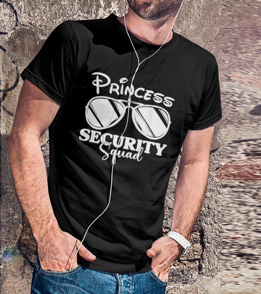 Princess Security Squad Sunglasses Fun T-Shirt