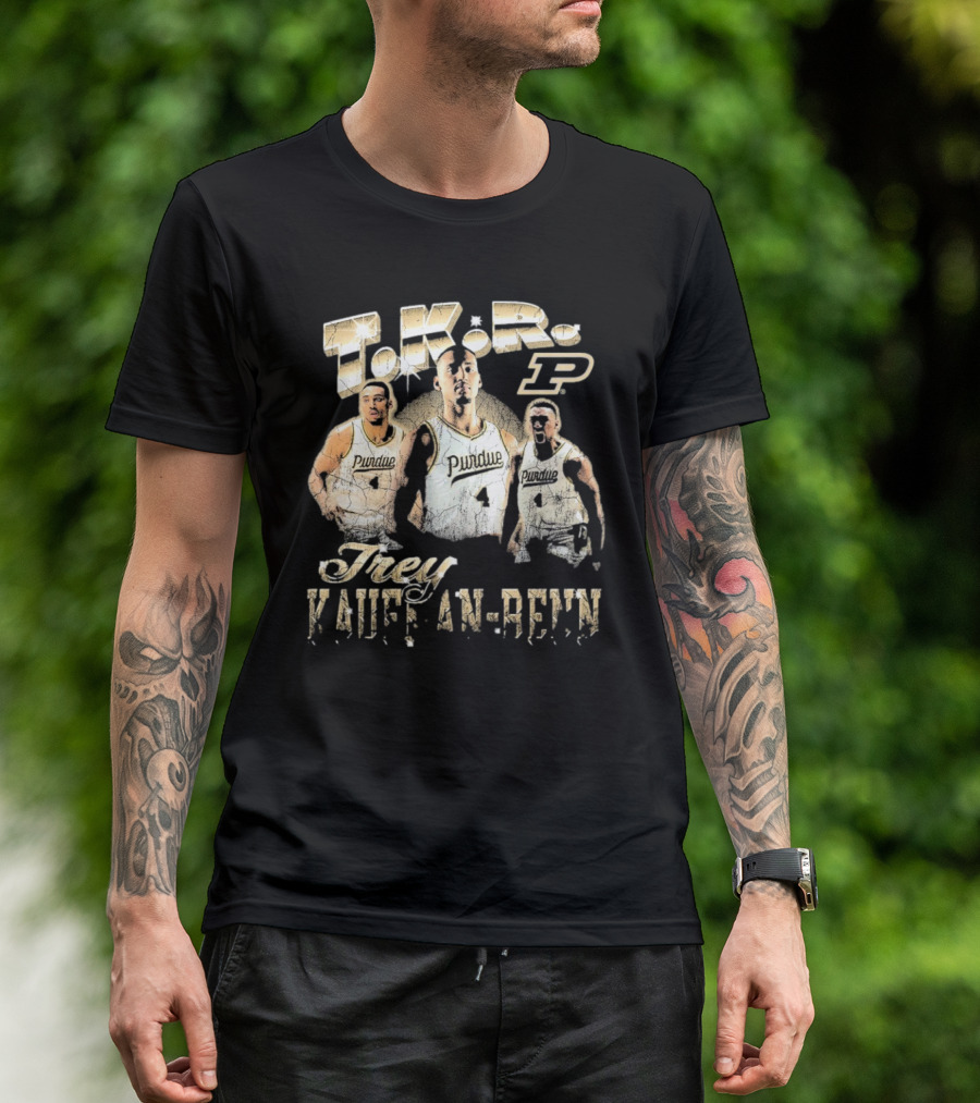Purdue Basketball TKR Trey Kaufman-Renn Vintage 90s T-Shirt