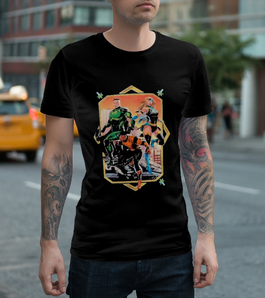 Rippaverse Trinity Action Dynamic Comic Heroes Unleashed T-Shirt